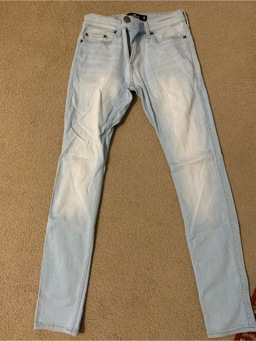 Hollister Skinny Light Wash Men’s Jeans - Pack of 3